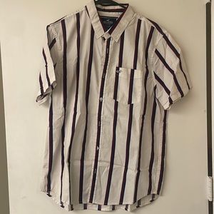 Mens Hollister casual button down top